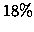$18\%$