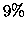 $9\%$