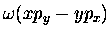 $\omega (xp_y - yp_x)$