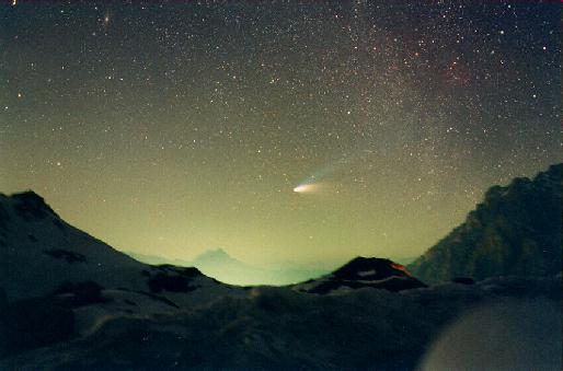 Mi Padre y el cometa Hale Bopp Halebopp-mount